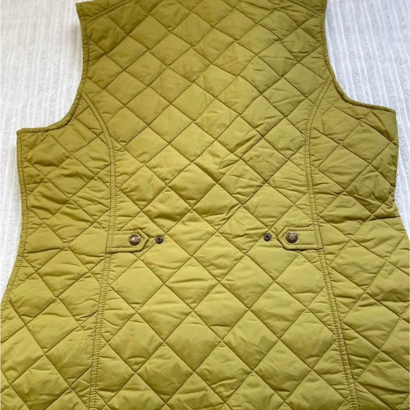 Filson Women’s Insulated Quilted Olive Green Field Vest | Size XL - Picture 2 of 9